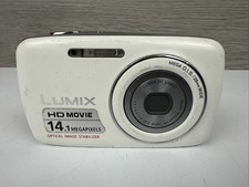 Panasonic Lumix DMC-S3 White 14.1MP digital compact camera - Camera Only