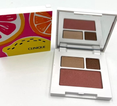 Clinique All About Shadow Duo 01 Like Mink Duo ~ 07 Sunset Glow Blush