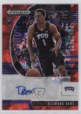 2020-21 Panini Prizm Draft Picks Prospect Red Ice Desmond Bane #PA-DB Auto 10ek
