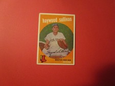 1959   TOPPS#416 HAYWOOD SULLIVAN  RED SOX        EX+/EXMT