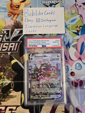 Pokemon TCG Indonesia Rayquaza Vmax alt art PSA 10 gemme ottime condizioni 083/067 HR