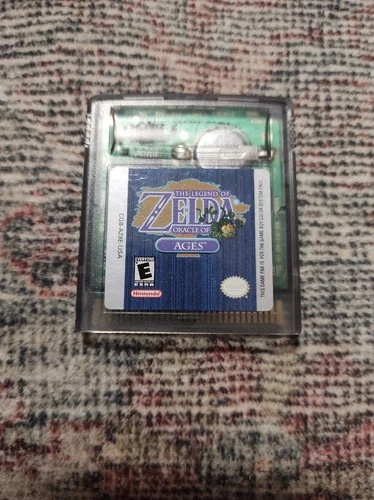 New ListingLegend of Zelda Oracle of Ages Nintendo Game Boy Color GBC 2001 Cleaned Tested