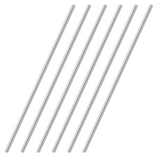 Barre rotonde in acciaio inox 6mm x 300mm, fai da te, modelli auto e aereo