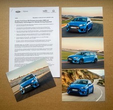 Mk3 Ford Focus RS Press Release + Press Photographs