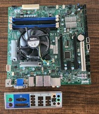 Supermicro C7SIM-Q Motherboard + Intel Core i3-540 3.06GHz + Cooler  BIOS LOCKED