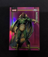 Vision 2026 Topps Chrome Marvel Comics #190 Pink Refractor /250