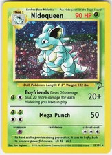 Pokemon Nidoqueen 12/130 Holo Rare Base Set 2 Pokemon Lightly Played A on eBay