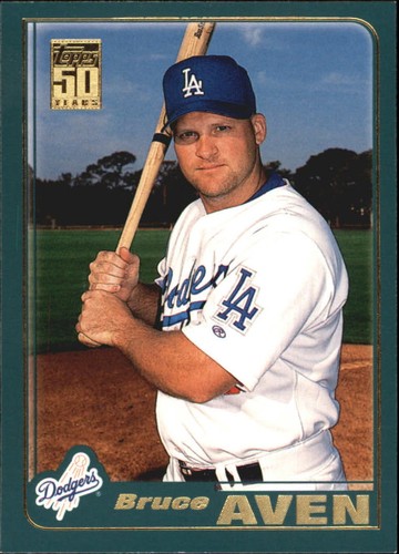 2001 Topps Bruce Aven #504 card