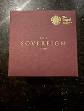 2017 Royal Mint Gold Proof Half Sovereign 200th Anniversary Box COA 22ct
