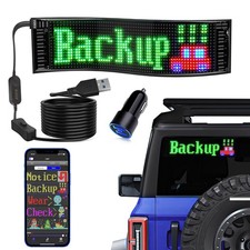 USB 5V LED Sign, Bluetooth, App Control, Flexible, Programmable Custom Text P...