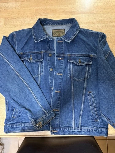 armani jeans jacket mens large - product listing photo