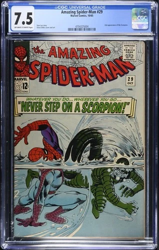 Amazing Spider-Man #29 - Marvel Comics 1965 CGC 7.5 2nd appearance of the Scorpi