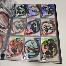 2003-04 Upper Deck Trilogy Hockey Complete Base Set (1-100) w/Partial RC's set