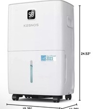 80 Pints Energy Star Dehumidifier For Home, Basement Large Space