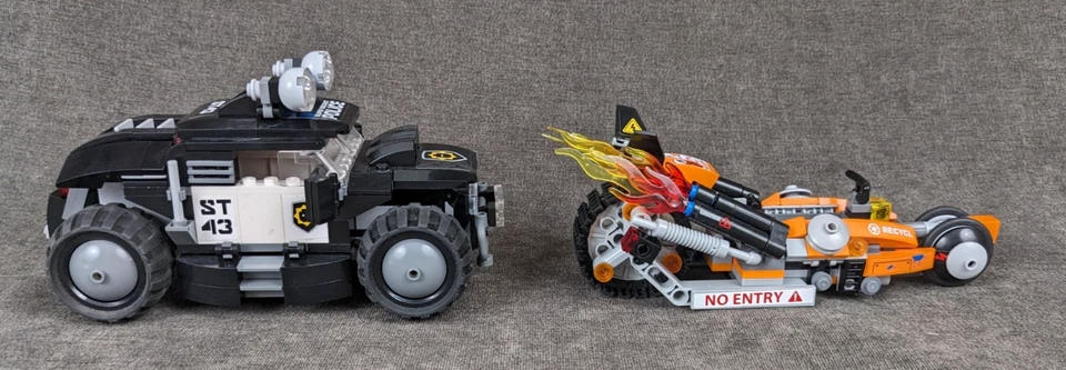 LEGO The LEGO Movie: Super Cycle Chase (70808) Used, Complete, No box/manual - Image 3 of 4