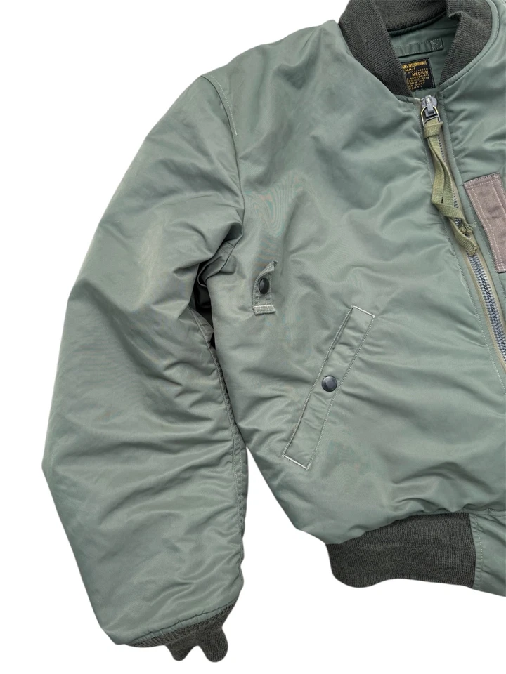 Куртка летная Buzz Rickson's тип MA-1 (LION Uniform Inc. Япония) - Изображение 2 из 4