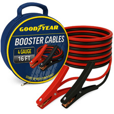 Goodyear Heavy Duty Jumper Cables For Car Battery 4 Gauge 16 Ft Booster Cables