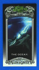 2020 Topps Allen & Ginter Ocean #MWML-4 BASEBALL CARD Mini Where Monsters Live