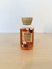 DAHLIA BBW Bath and Body Works travel shower gel body wash 3 fl oz 90% full