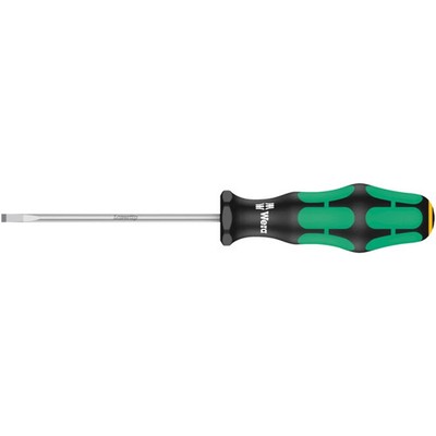 WERA 05110001001 335 Screwdriver for slotted screws, 0.5 x 3 x 80 mm