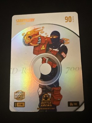 Bo Jackson Battle Arena Sarrtillery Fire Tracks     So /99