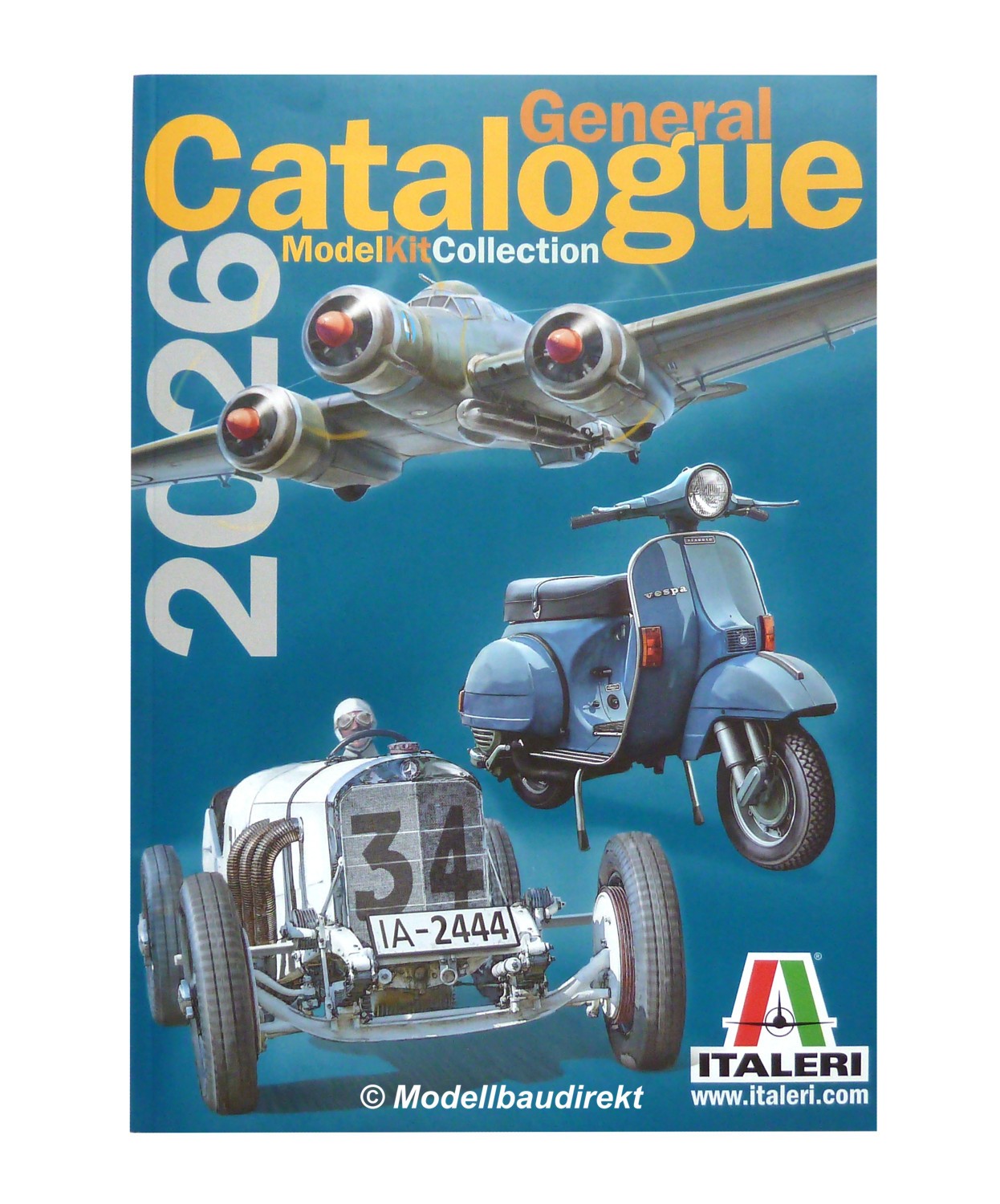 Italeri Hauptkatalog Katalog 2026 Flugzeug Militär Cars & Trucks Bausätze NEU