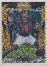 2019 Panini Prizm Tier III Neon Orange Donut Circle /150 Willians Astudillo 1dm4