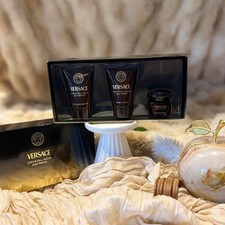 NEW Versace Crystal Noir 3-Piece Luxury Fragr...