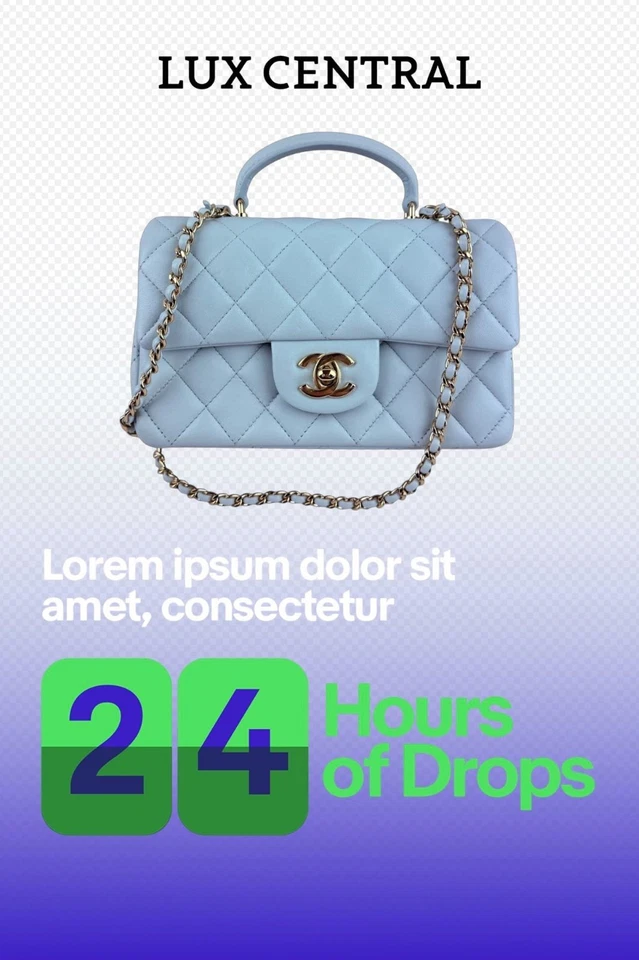 24hrs LIVE 99p auctions on £5000 Chanel, LV, Bags, Beauty and Fragrance Set