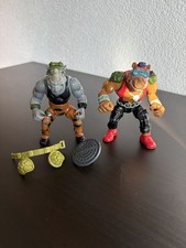 TMNT / Turtles Playmates 1988 Wave 1 - Bebop & Rocksteady