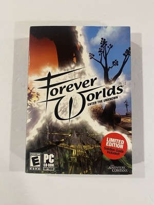 FOREVER WORLDS Enter The Unknown Limited Edition Guide Included PC Game NEW