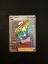 Lady (Secret) 208/196 Swsh11: Lost Origin Holo Rainbow Rare Pokémon Full Art NM on eBay