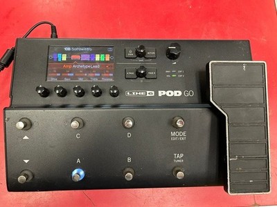 Line 6 POD Go Amp Modeler Guitar Multi Effects Processor Pedal