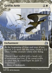 Griffin Aerie #005 Wilds of Eldraine: Enchanting Tales Uncommon MTG