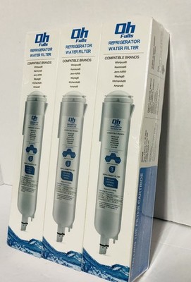 Oh Fulls 3 SD-WHR3W Refrigerator Water Filters ReplacementEDR3RXD1 4396841 3-Pk