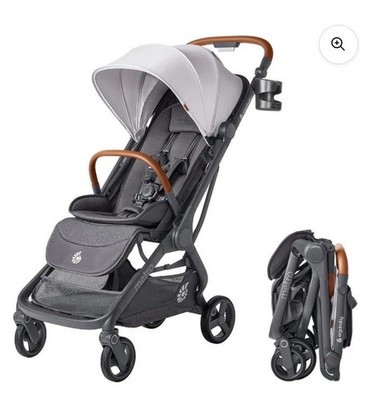 Ergobaby Metro 3 Deluxe Baby Travel Stroller for Newborns, Pearl Grey
