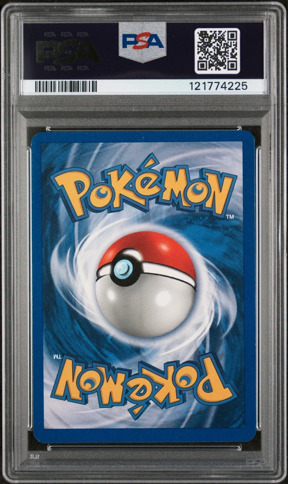 Vaporeon Holo 12/64 - PSA 6 - Jungle Pokemon Card 1999 Vintage Water Eevee - Image 2 of 2