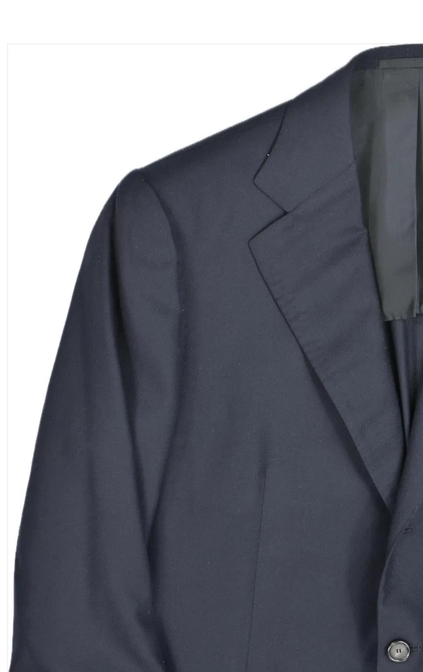 Abrigo deportivo chaqueta de lana enrollable de 3-2 botones Cesare Attolini para hombre 42 R EE. UU. COMO NUEVO Foto 3 de 4