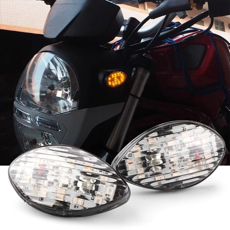 LED Turn Signal Blinker Light Amber For Honda CBR600RR CBR1000RR CBR900RR 954RR - Image 2 of 4