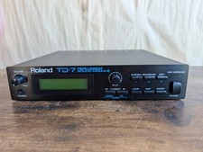 Vintage Roland TD-7 Programmable Electronic Percussion Drum Sound Module Only
