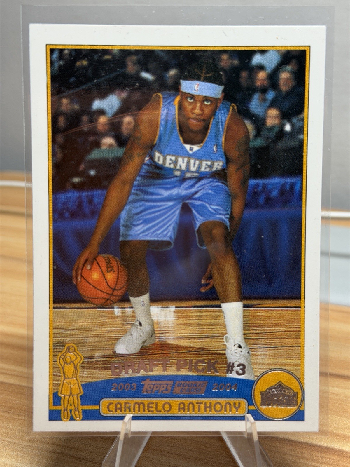 Carmelo Anthony 2003-04 Topps Rookie Draft Pick #223 Denver Nuggets