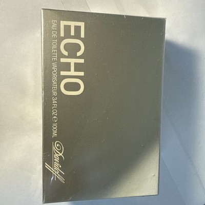 Echo By Davidoff Cologne For Men 3.4 oz- 100ml EDT Spray / New SEALED VINTAGE