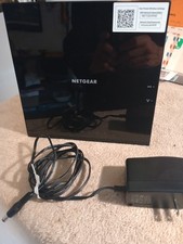 NETGEAR AC1600 Wifi Cable Modem Router C6250 - Black C6250-100NAS Used Works