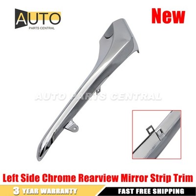 Chrome Left Side Rearview Mirror Strip Trim Fit Lexus NX300 RX350 RX450h 16-21