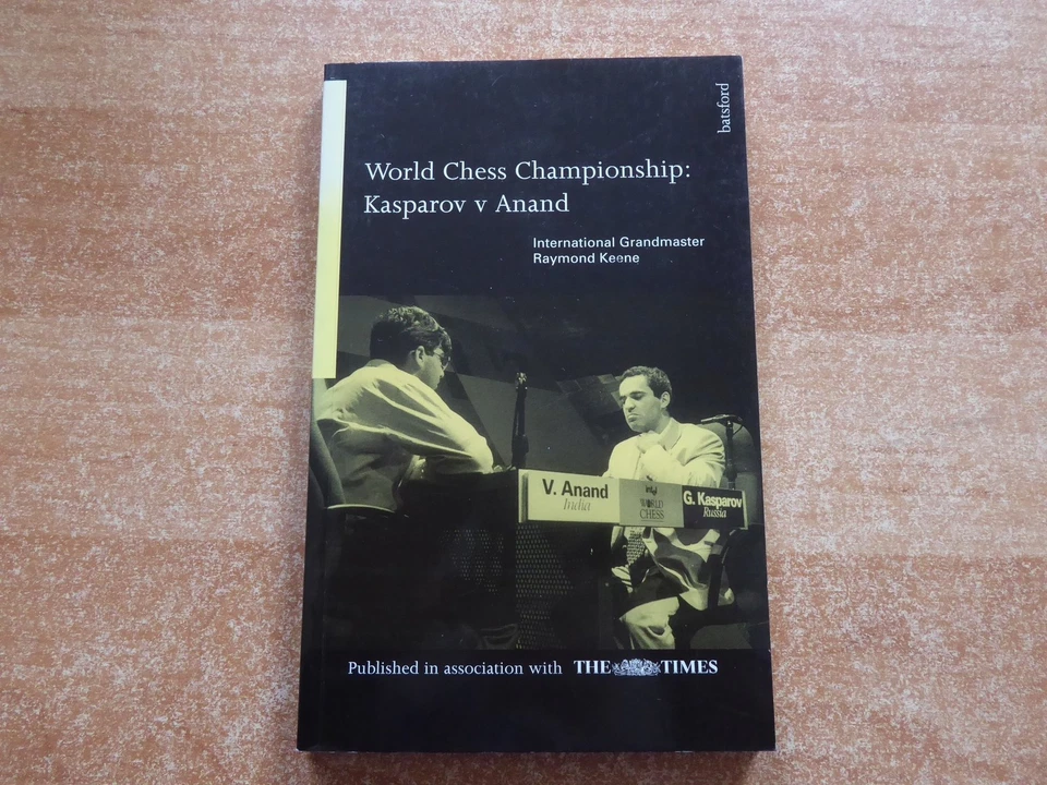 Wold Chess Championship 1995: Kasparov v Anand by GM Keene + The Times 1.Aufl. - Bild 1 von 1