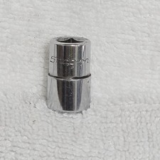 Snap On Tools TM410 1/4 Drive 8Pt SAE 5/16 Chrome Double Square Socket USA VTG