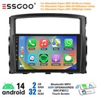 For Mitsubishi Pajero NS NT Car Stereo Android 14 Carplay Low/Medium/High Cable