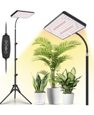 LBW Grow Lights for Indoor Plants Full Spectrum with Stand,214 LEDs Standing Pla
