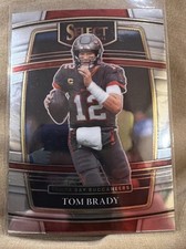 2021 Panini Select - Concourse Tom Brady #1 Silver Prizm