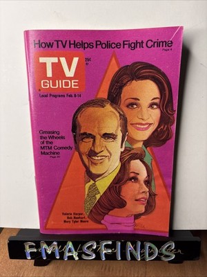 PR5 1975 VALERIE HARPER MARY TYLER MOORE NEWHART No Label TV GUIDE Iowa Edition